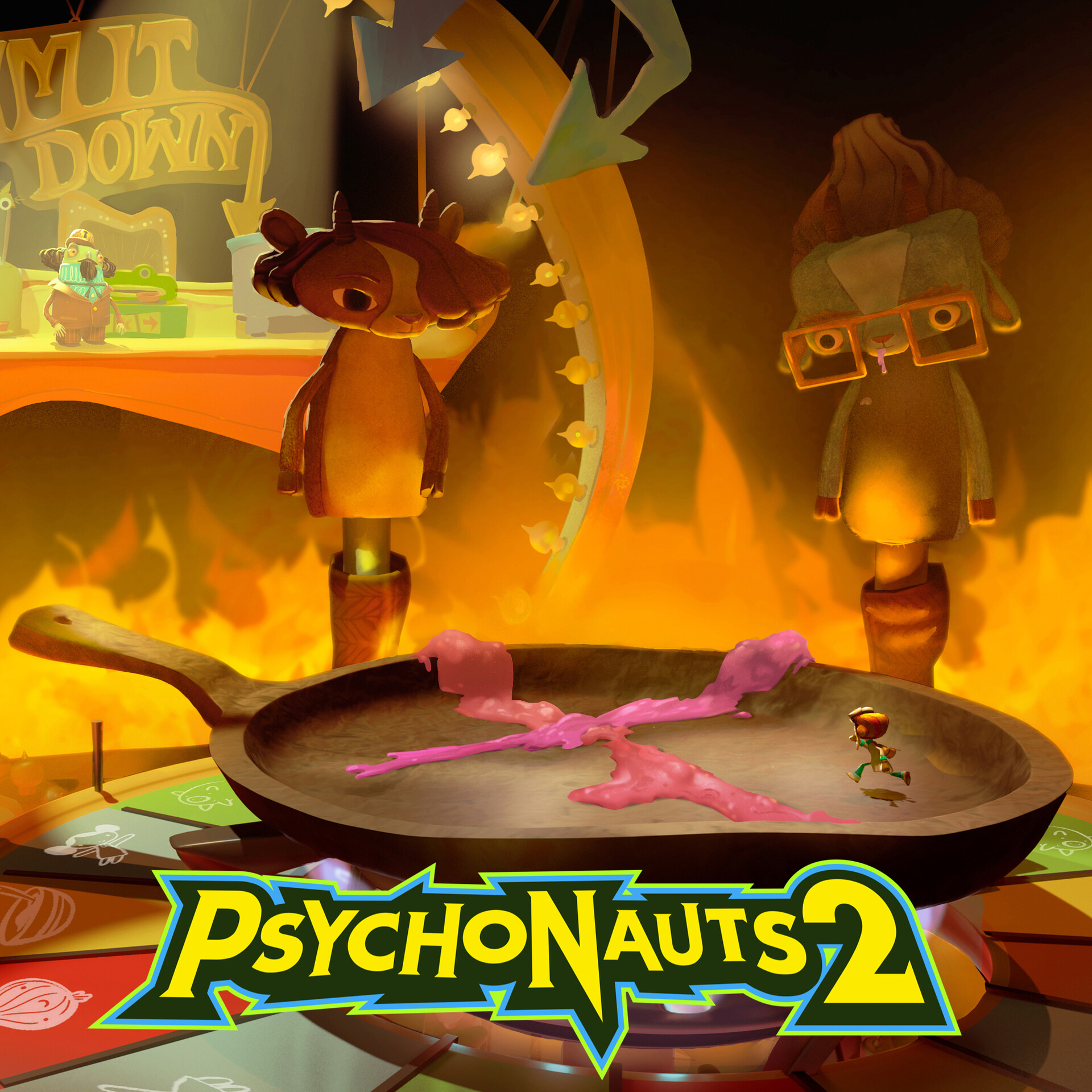 ArtStation - Psychonauts 2- Compton's Cookoff Boss Concepts