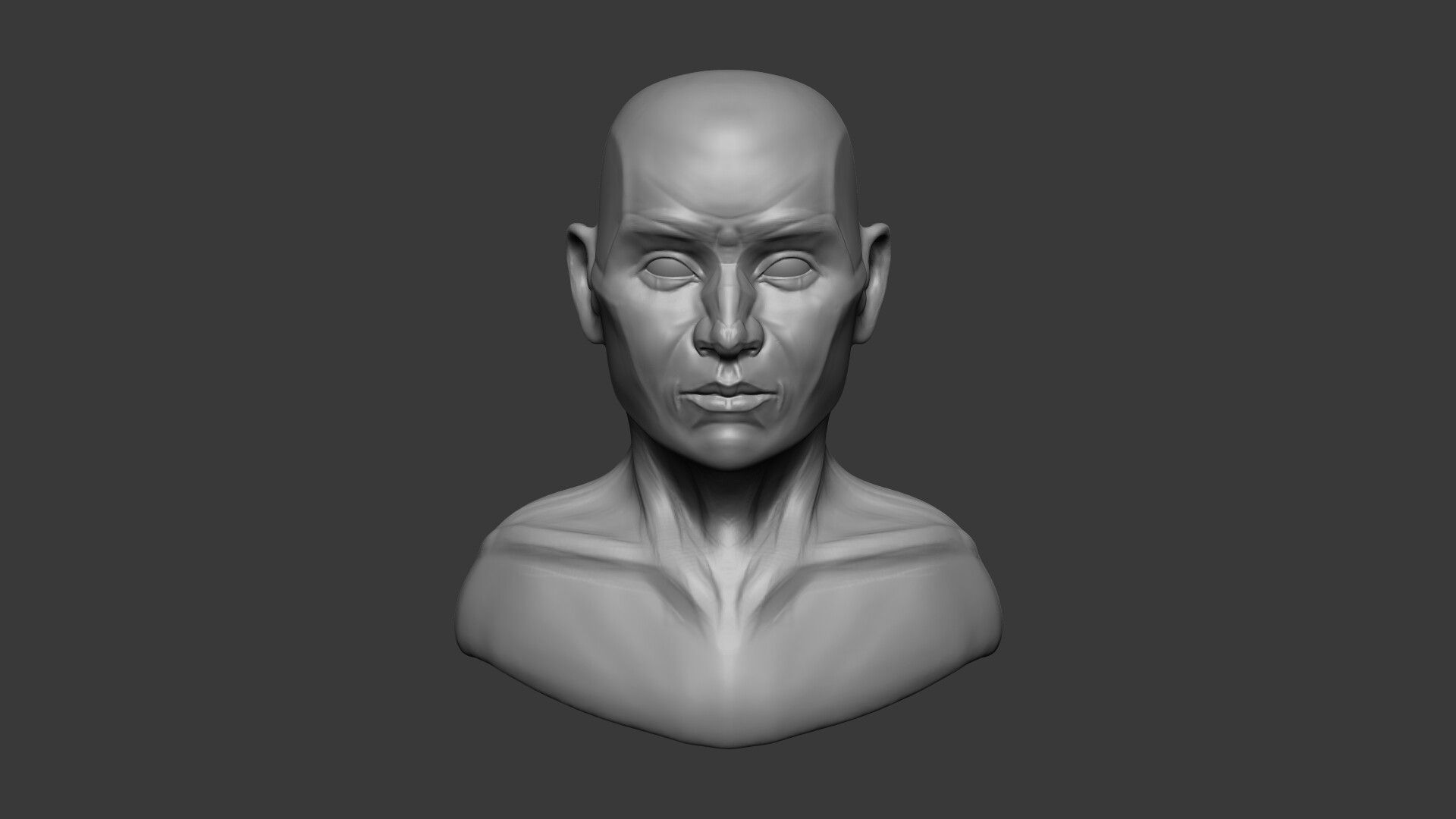 ArtStation - Head Sculpting Practice #1