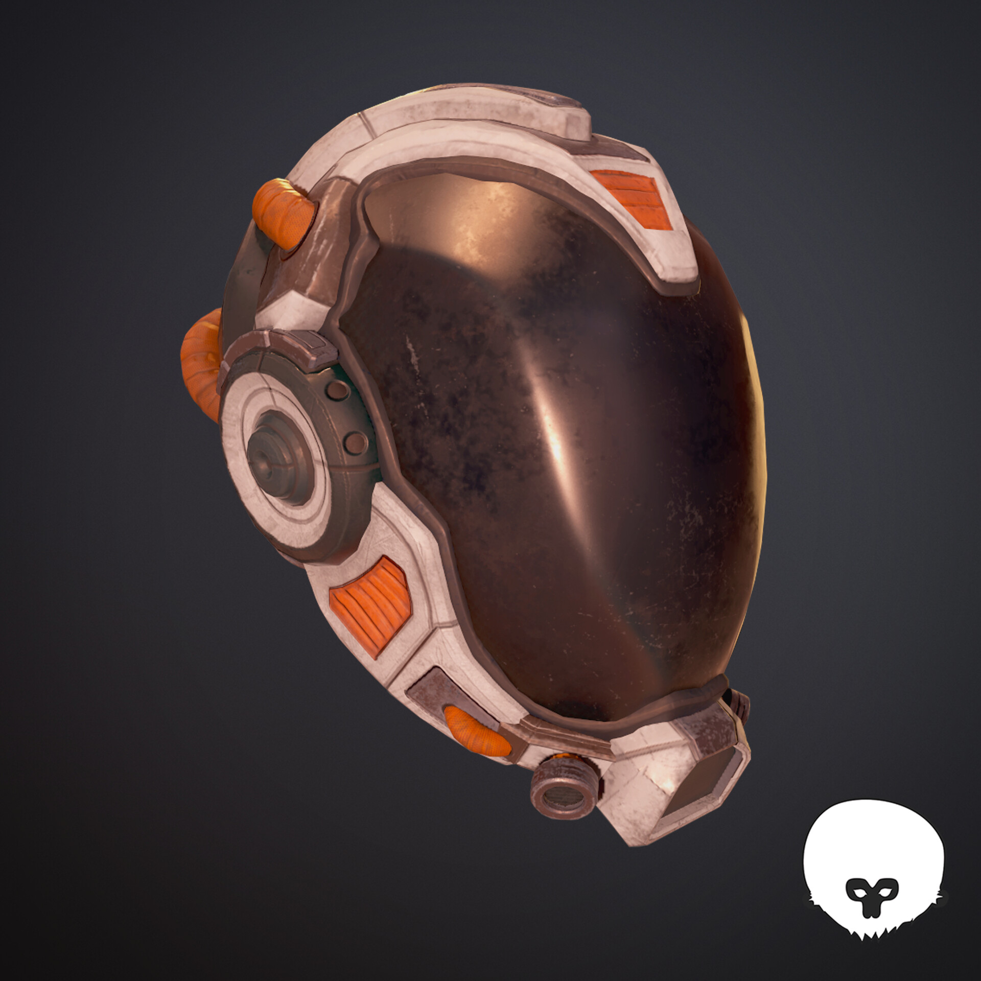 ArtStation - Futiristic Helmet