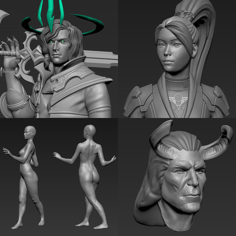 ZBRUSH SKETCHES