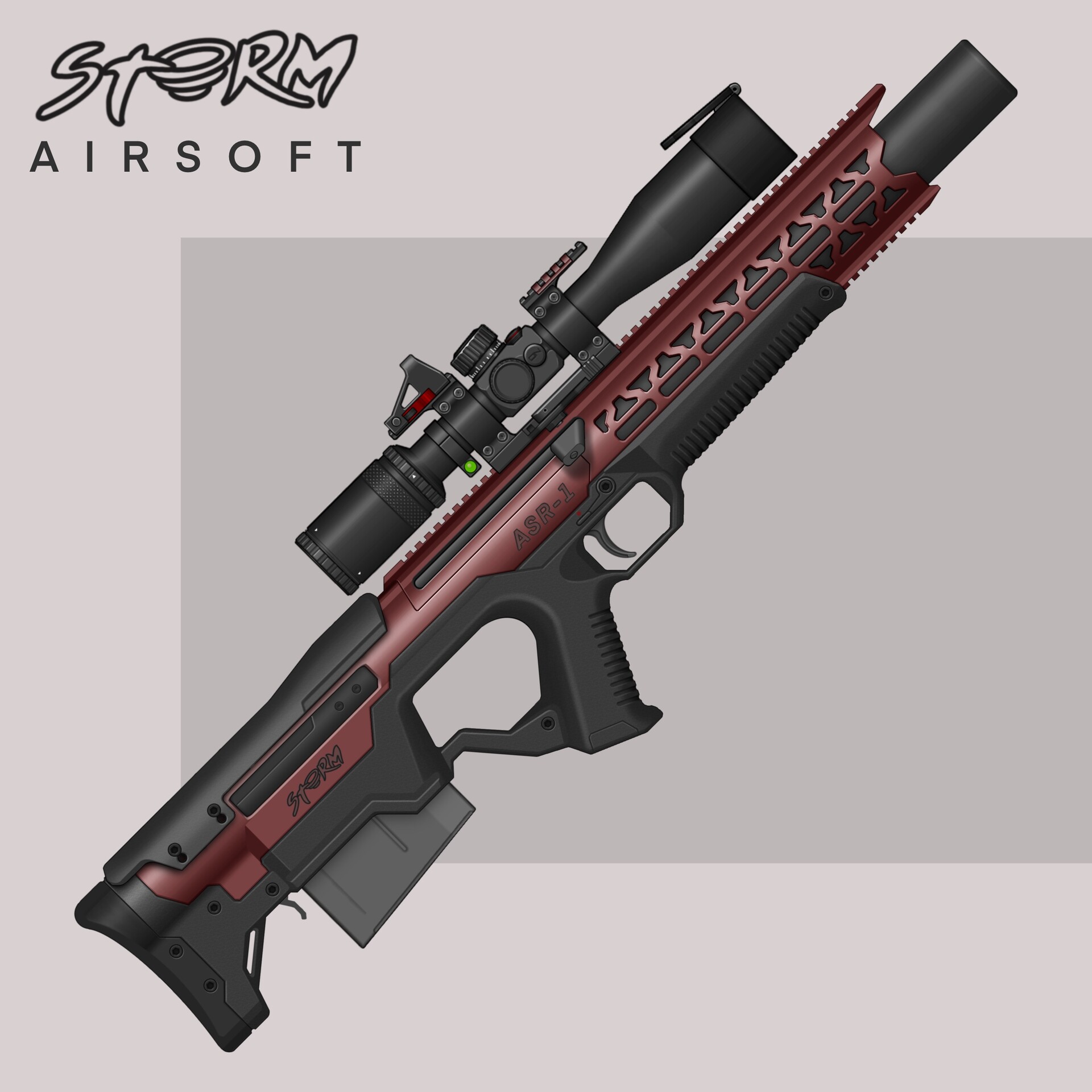 Rifle Airsoft S. W. Sniper