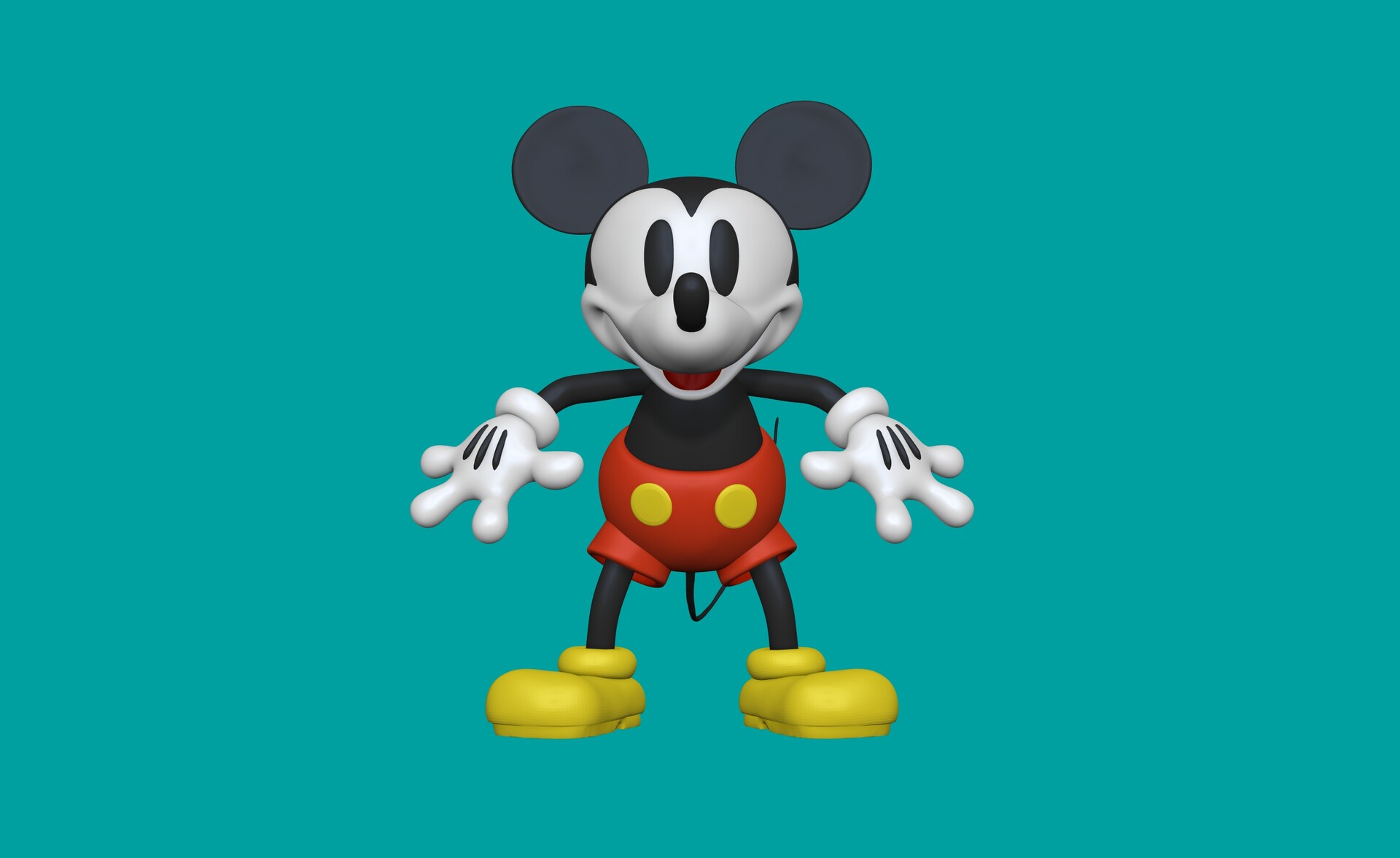 ArtStation - Mickey Mouse