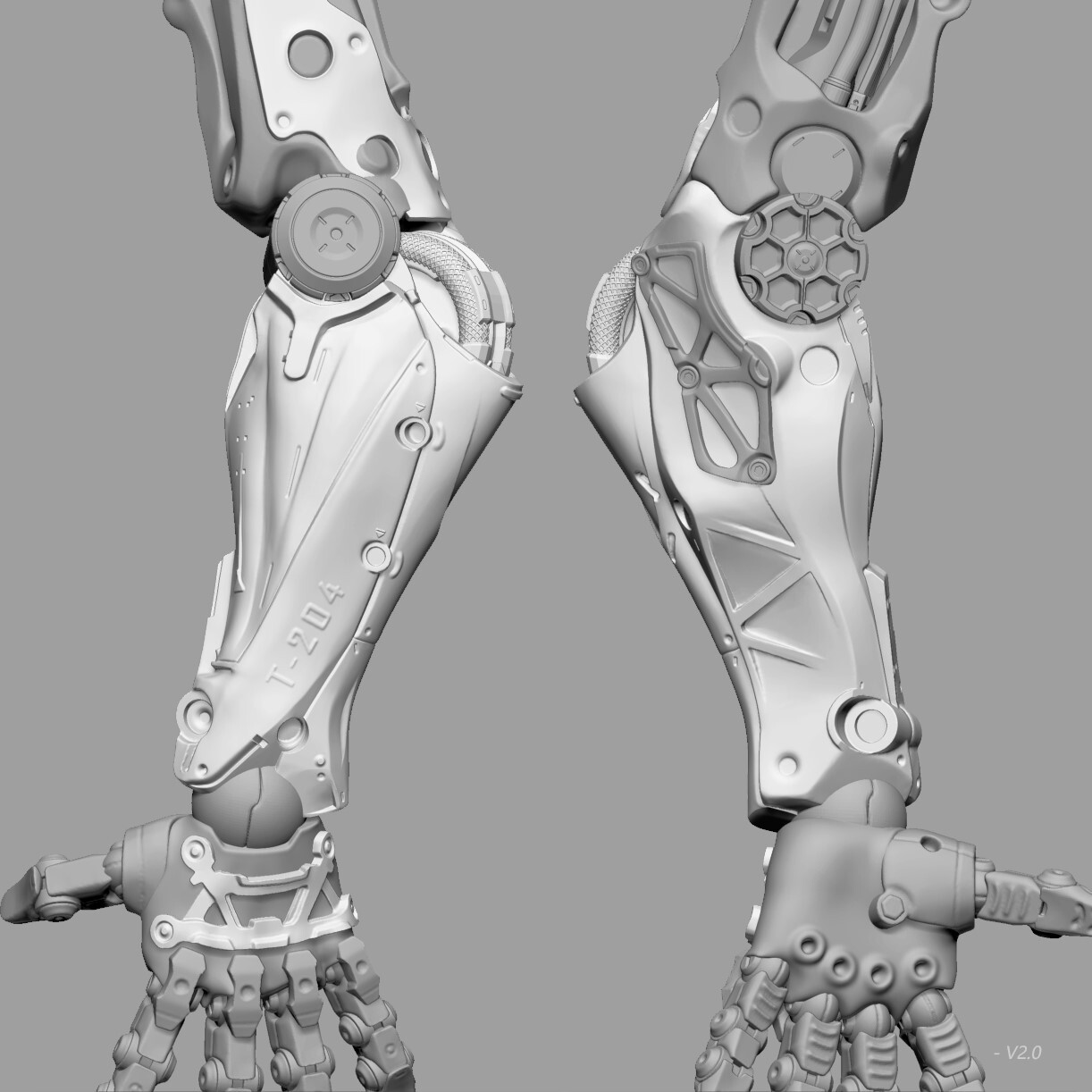 Artstation - Mech Arms -temp.