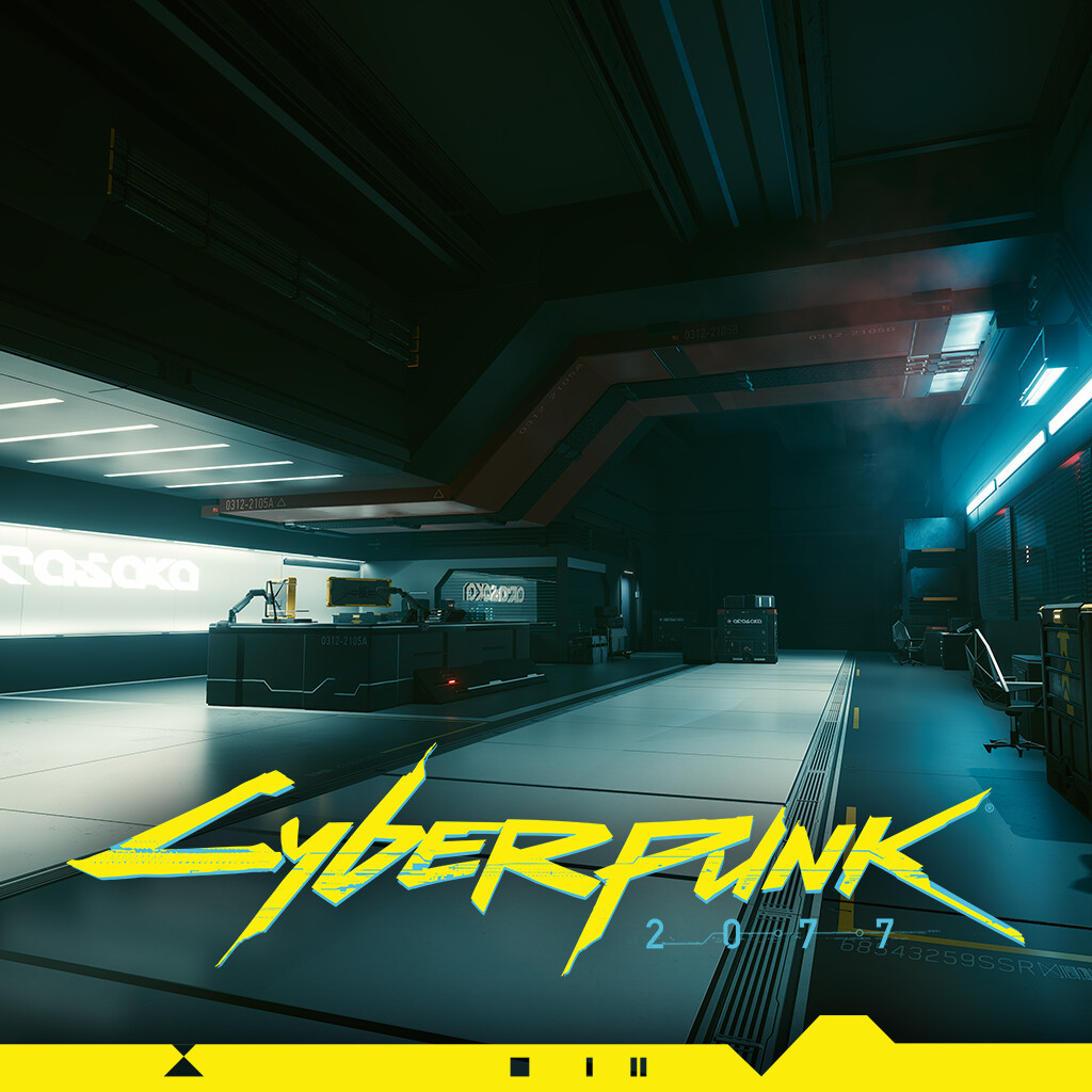 ArtStation Arasaka Manufacturing Cyberpunk 2077   Mihai Muscan Mihai Muscan Arasaka Manu Thumbnail3 