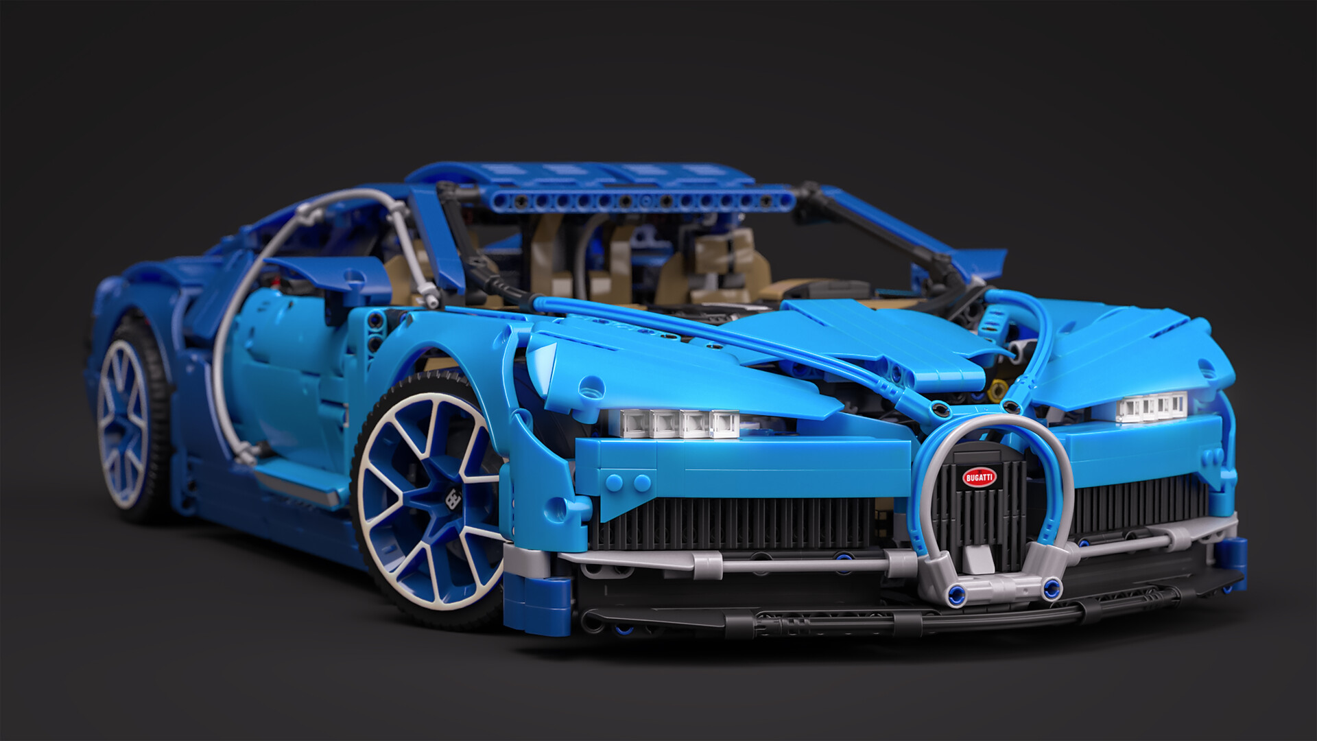 ArtStation - Lego Bugatti Chiron