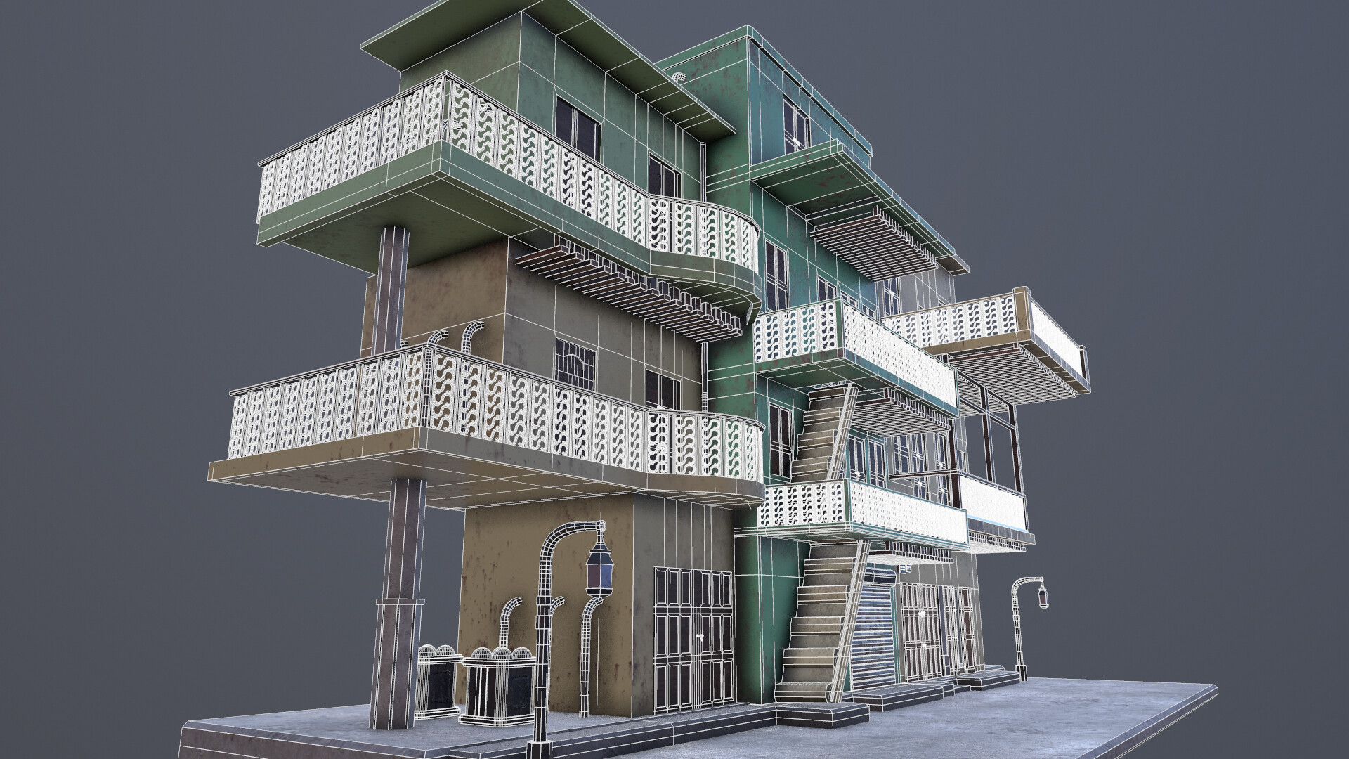 ArtStation - gaming house props