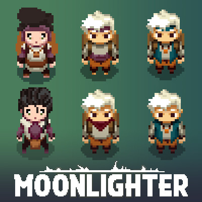 Moonlighter Will design