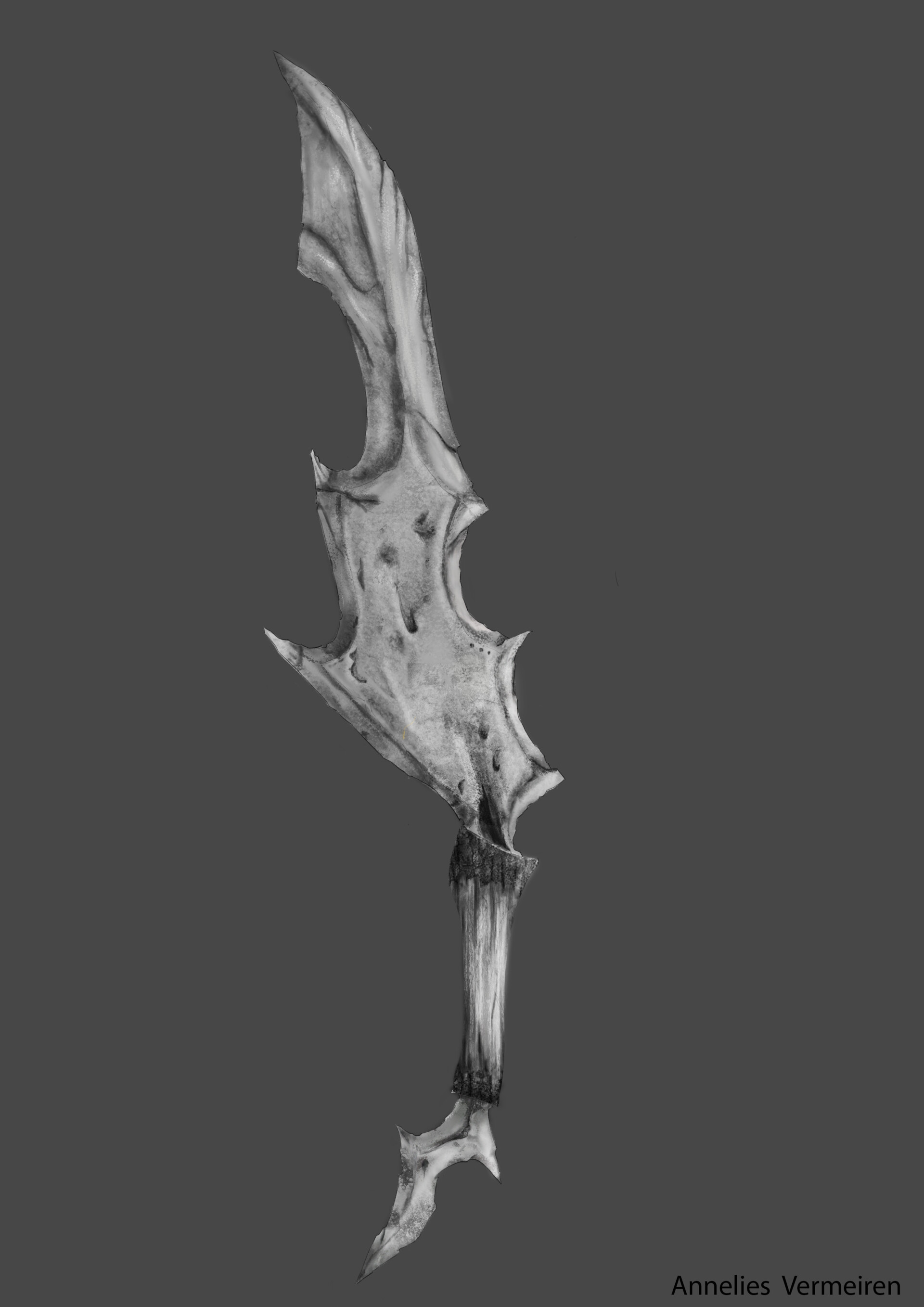 ArtStation - Bone sword