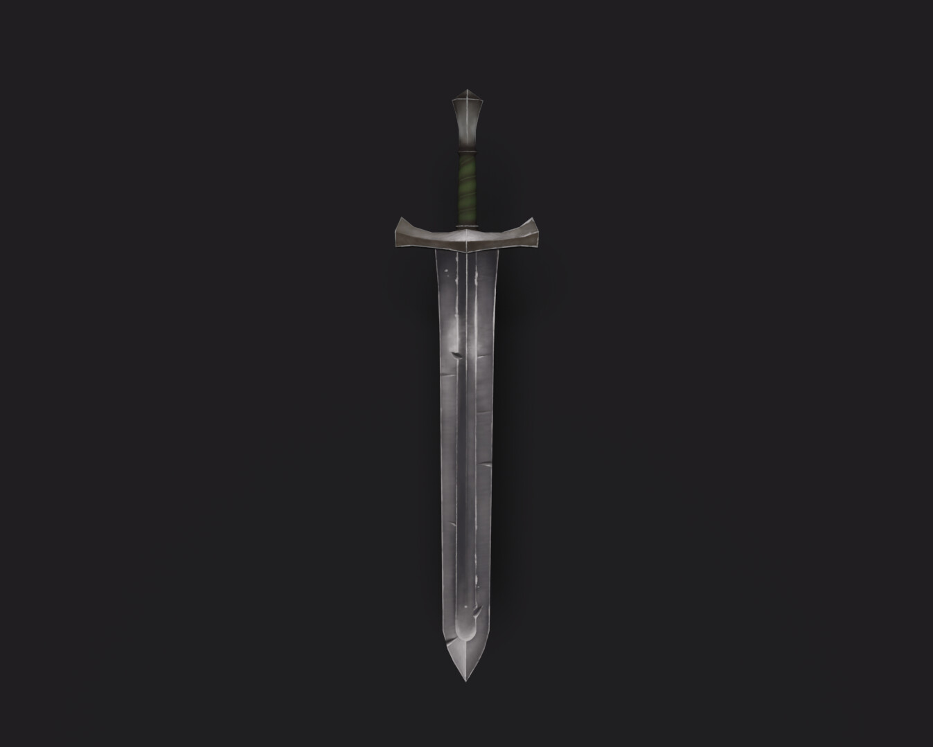 ArtStation - Hand Painted - Sword