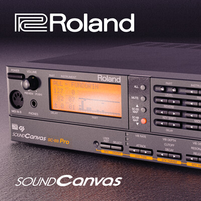 Roland Sound Canvas SC-88 Pro - ArtStation