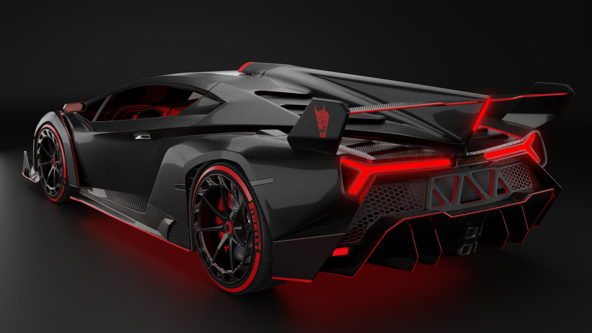 ArtStation - Lamborghini Veneno Lp750-4