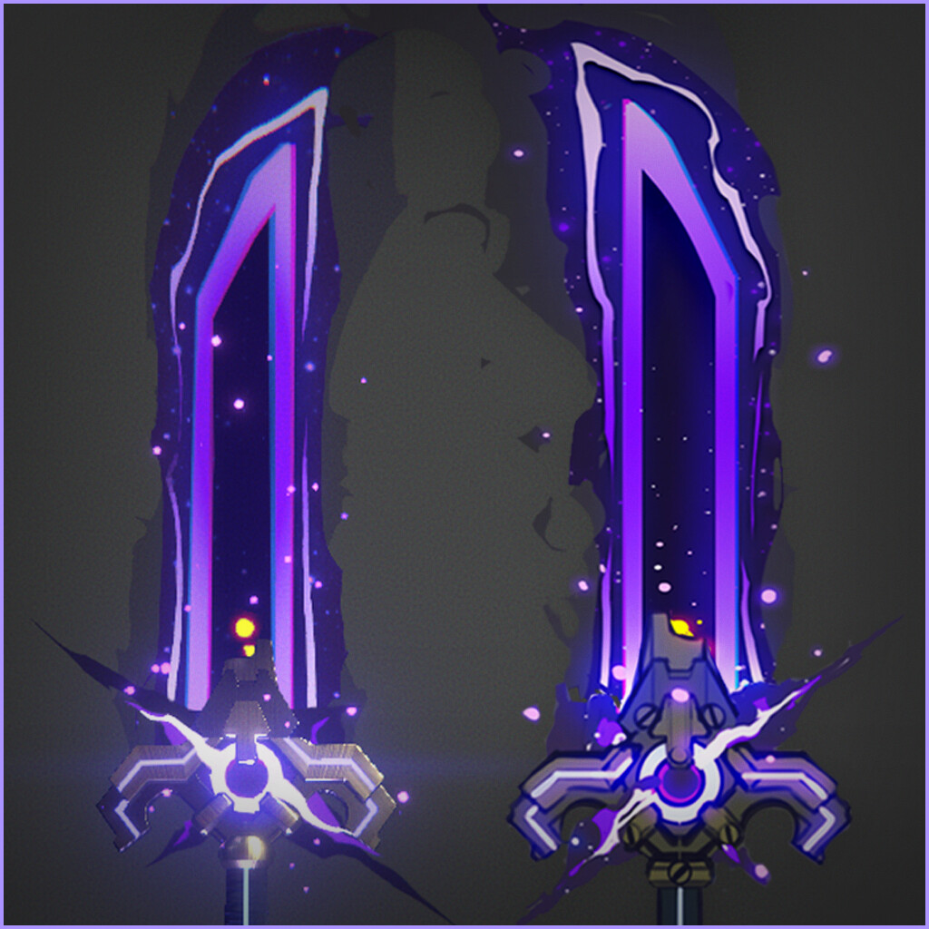 ArtStation Galactic Sword VFX Concept study