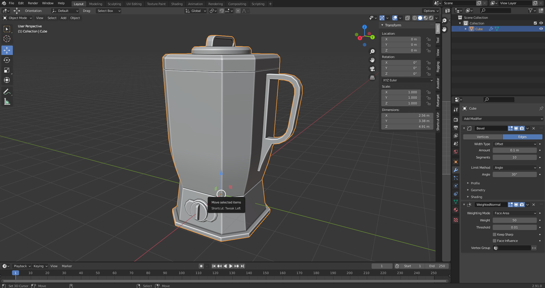 ArtStation Blender Tutorial An Actual Blender, Wow!