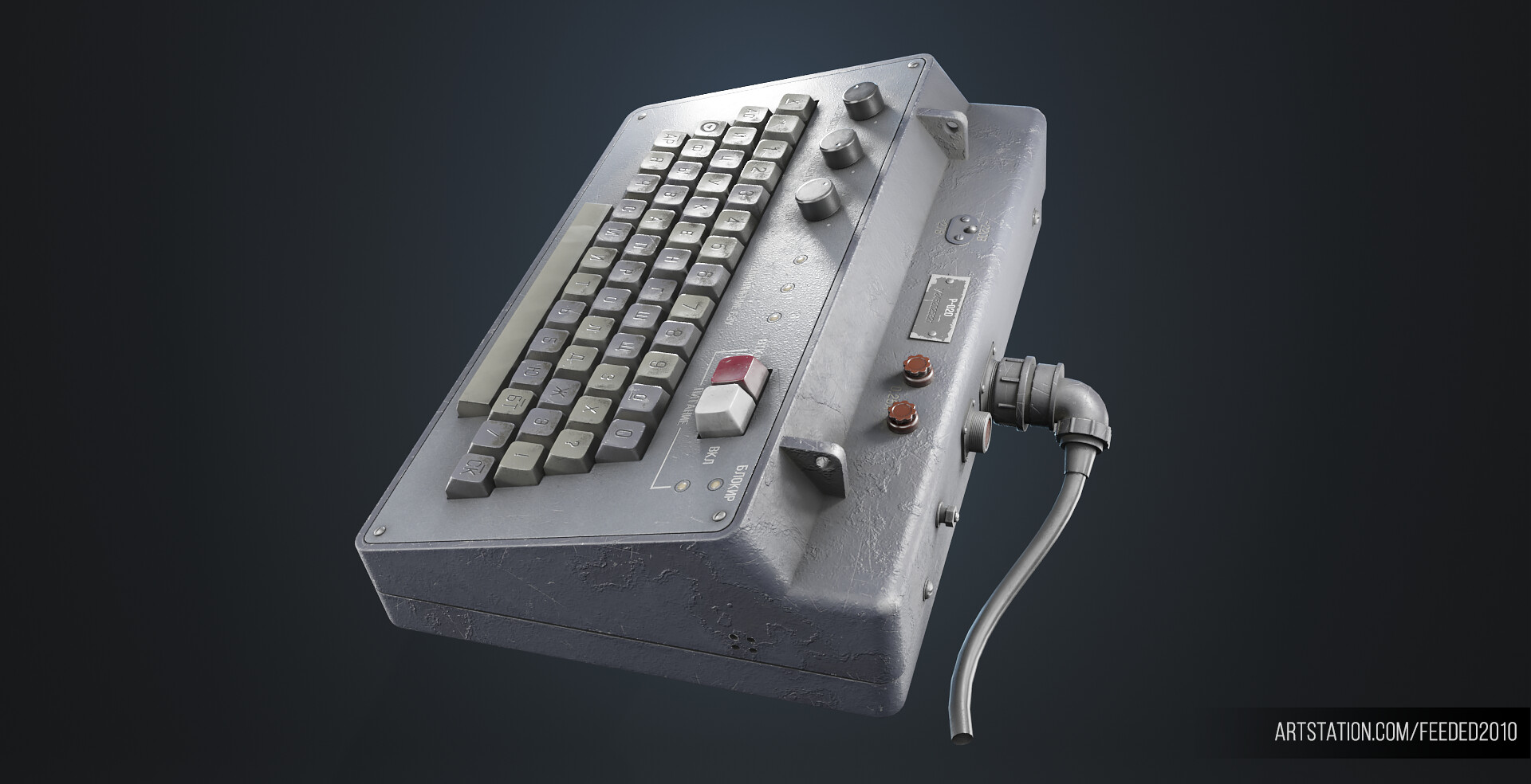 ArtStation - Р-020 (датчик кода Морзе)