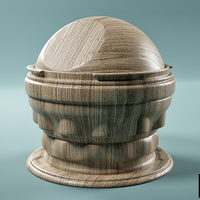 PBR - WOOD FORNITURE SURFACE 01 - 4K MATERIAL