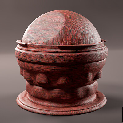 PBR - WOOD FORNITURE SURFACE 03 - 4K MATERIAL