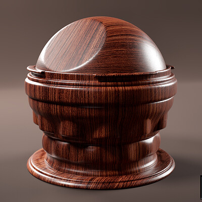 PBR - WOOD FORNITURE SURFACE 05 - 4K MATERIAL