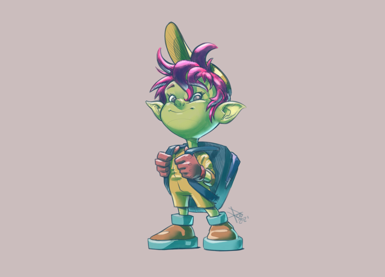 A Little Elf / Character Design Test