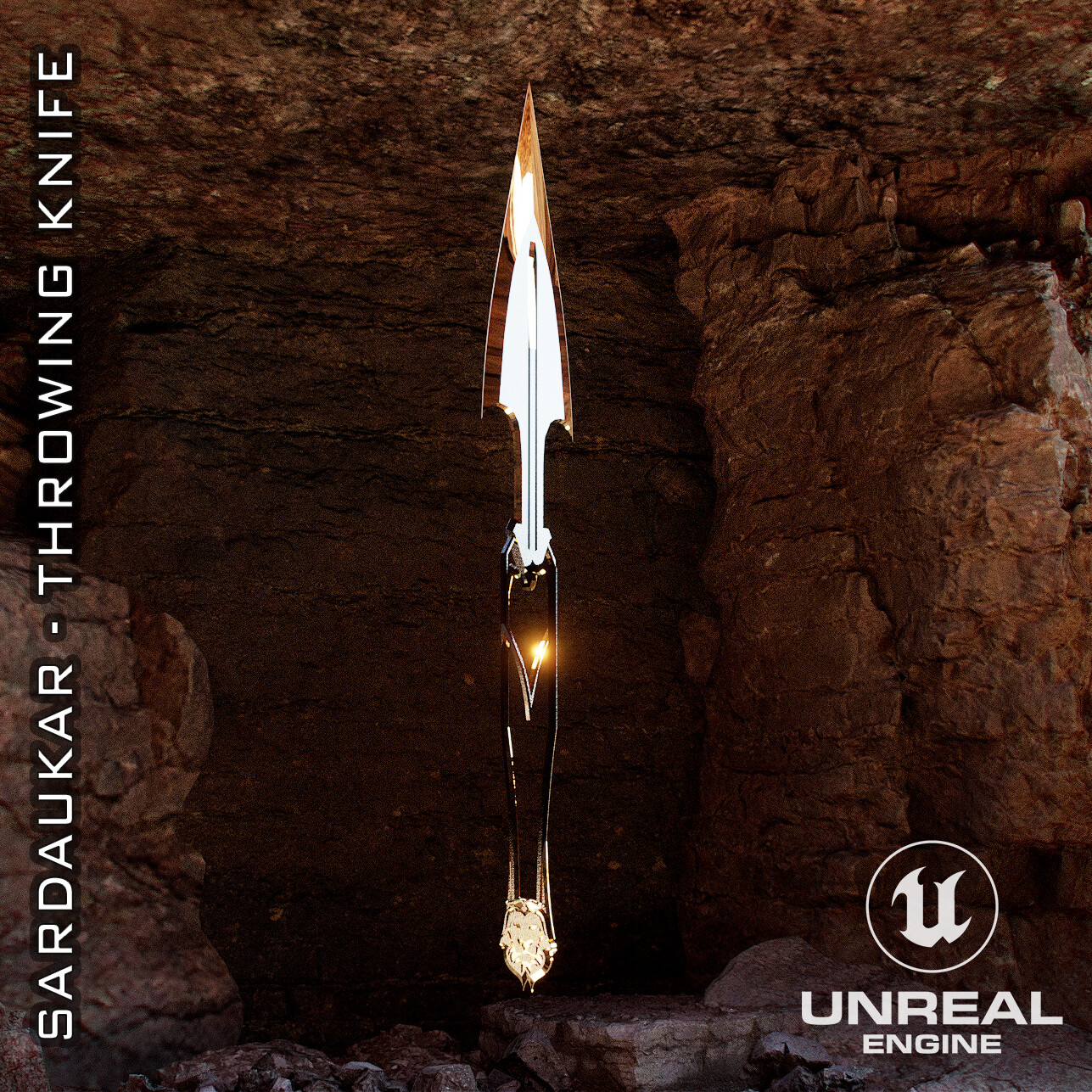 ArtStation Sardaukar Throwing Knife