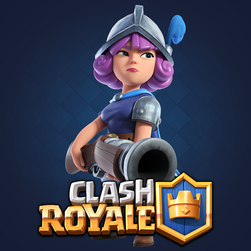 Artstation Clash Royale Musketeer 4432