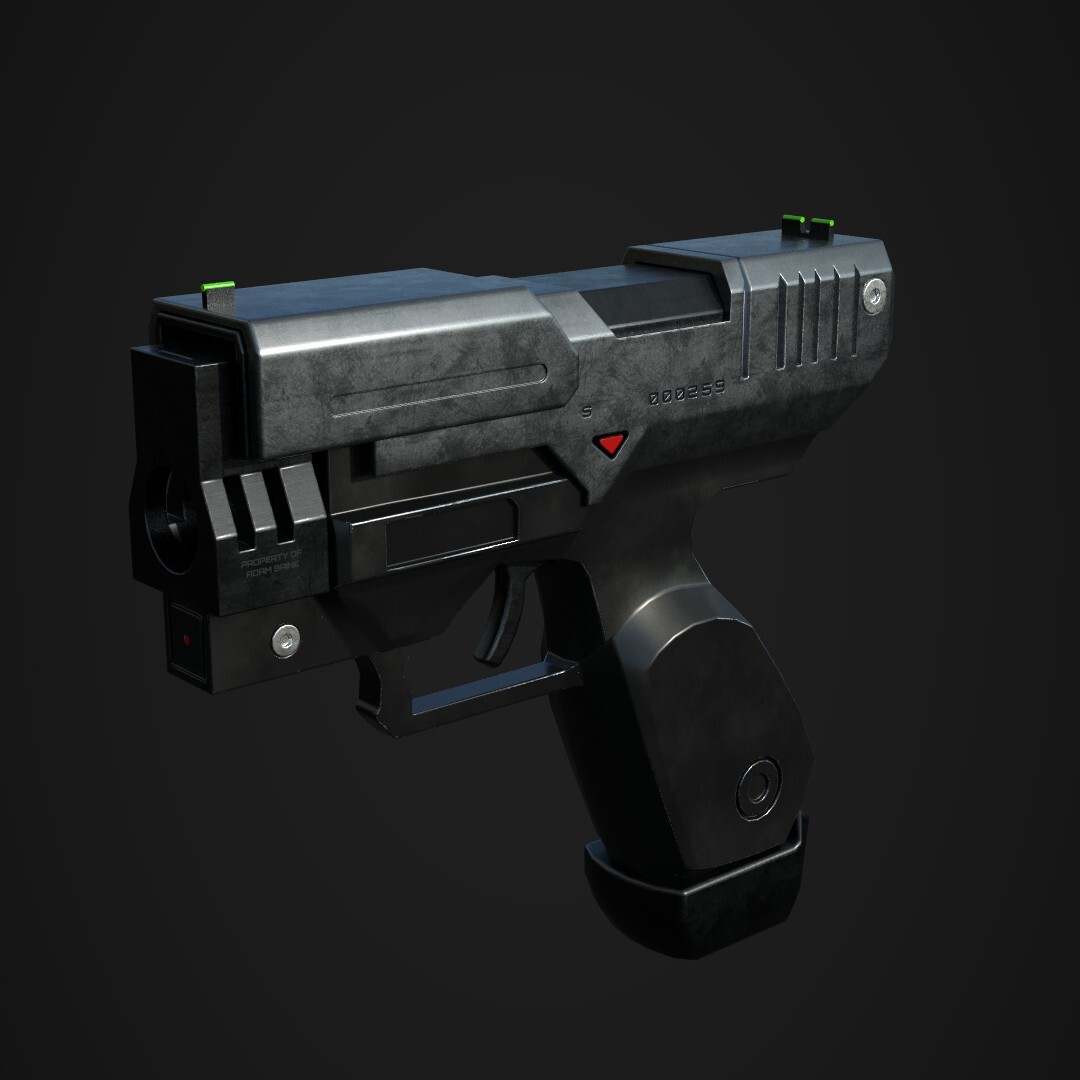 ArtStation - Concept Pistol