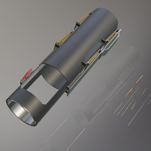 ArtStation Mechanical Lightsaber Holster