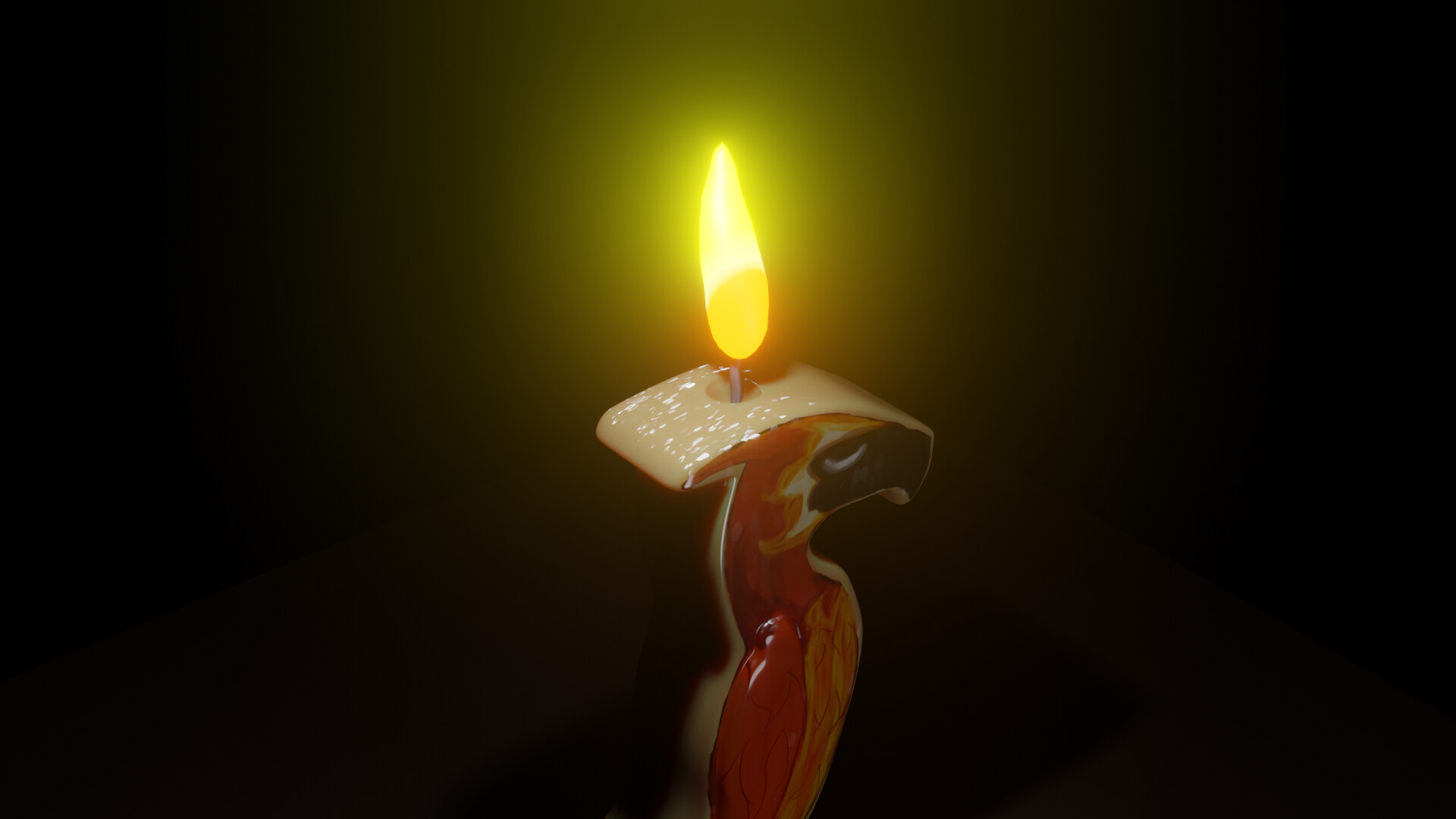 ArtStation Phoenix Candle