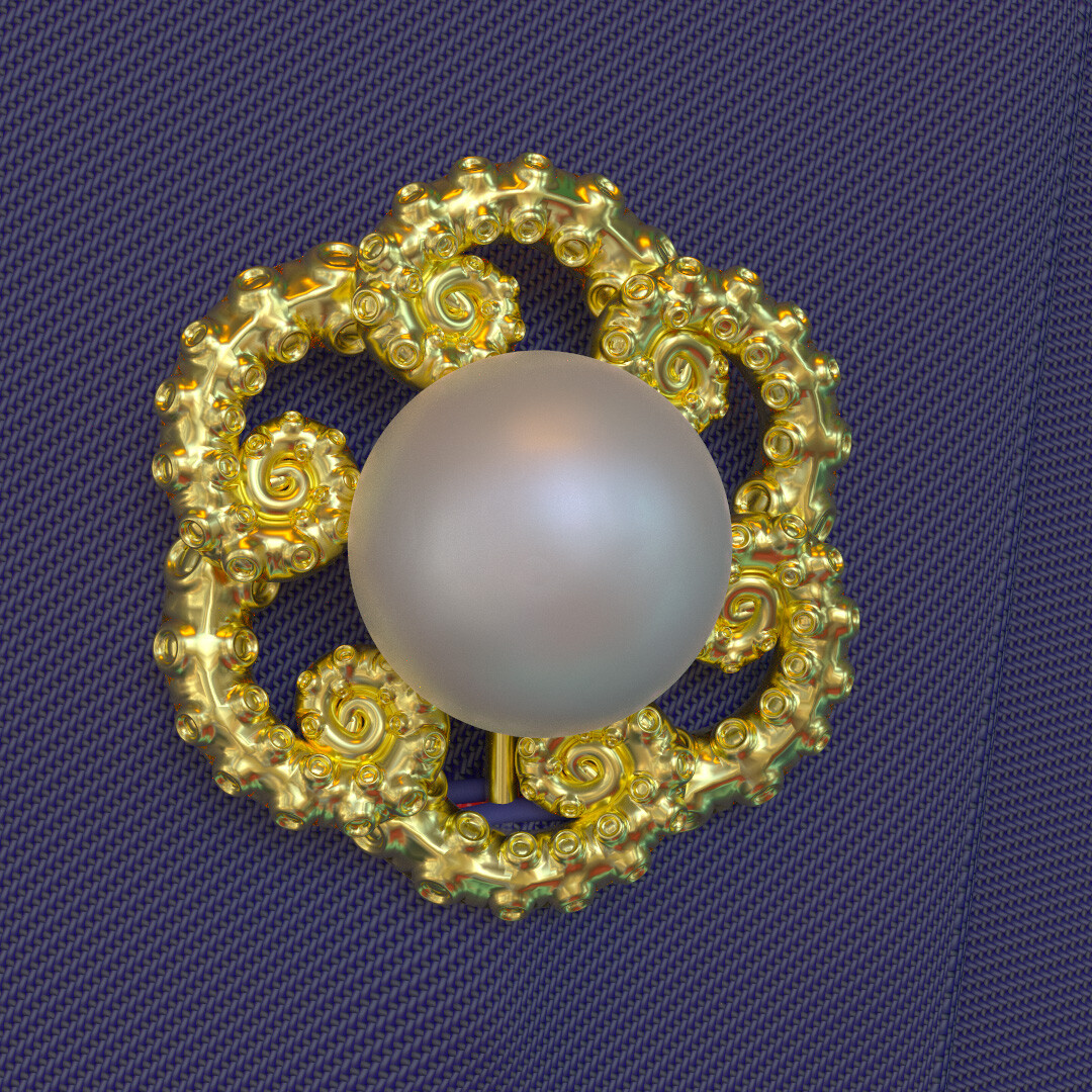 ArtStation Captain Nemo Brooch