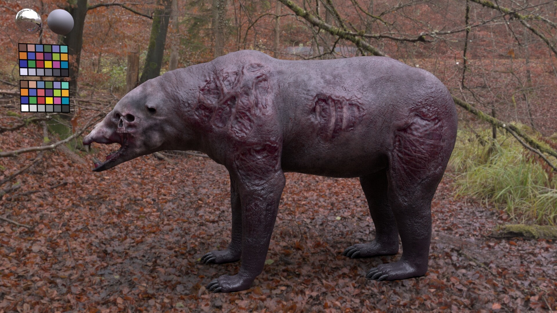 ArtStation - Modeling - Texturing & Lookdev - VFX Creature