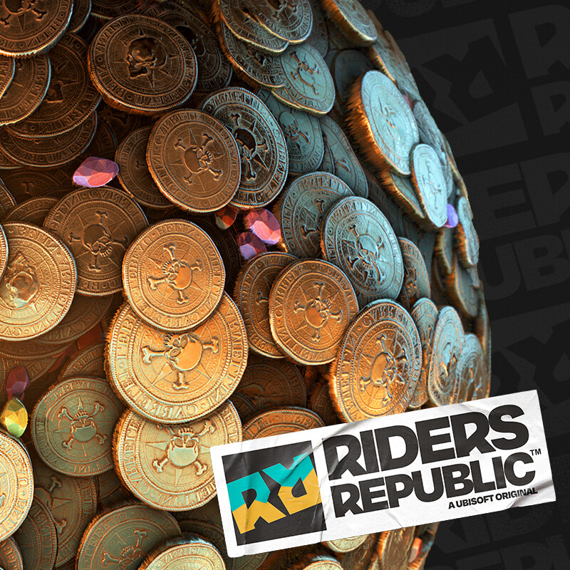 ArtStation - Riders Republic - Gold Coins Material