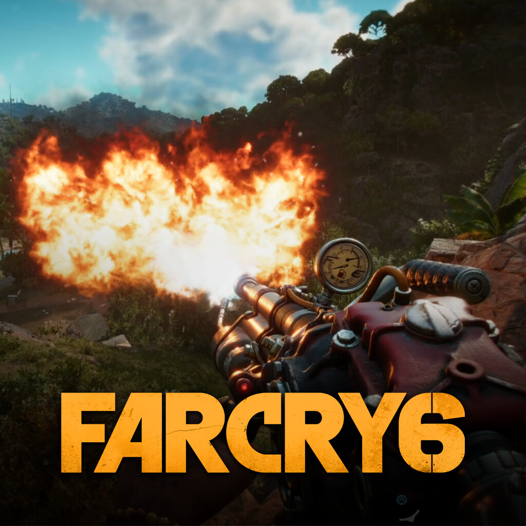 ArtStation - Far Cry 6: Resolver Weapons VFX