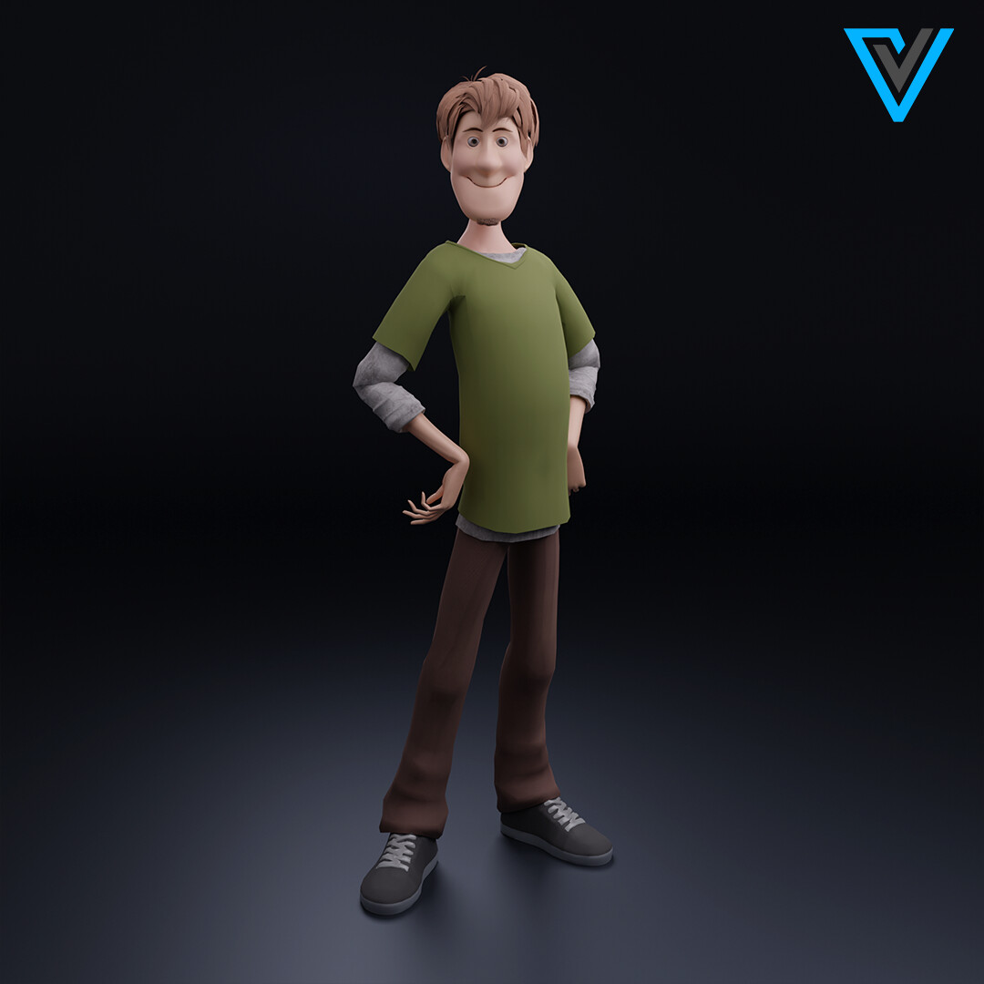 Artstation Shaggy Rogers Scooby Doo 7063