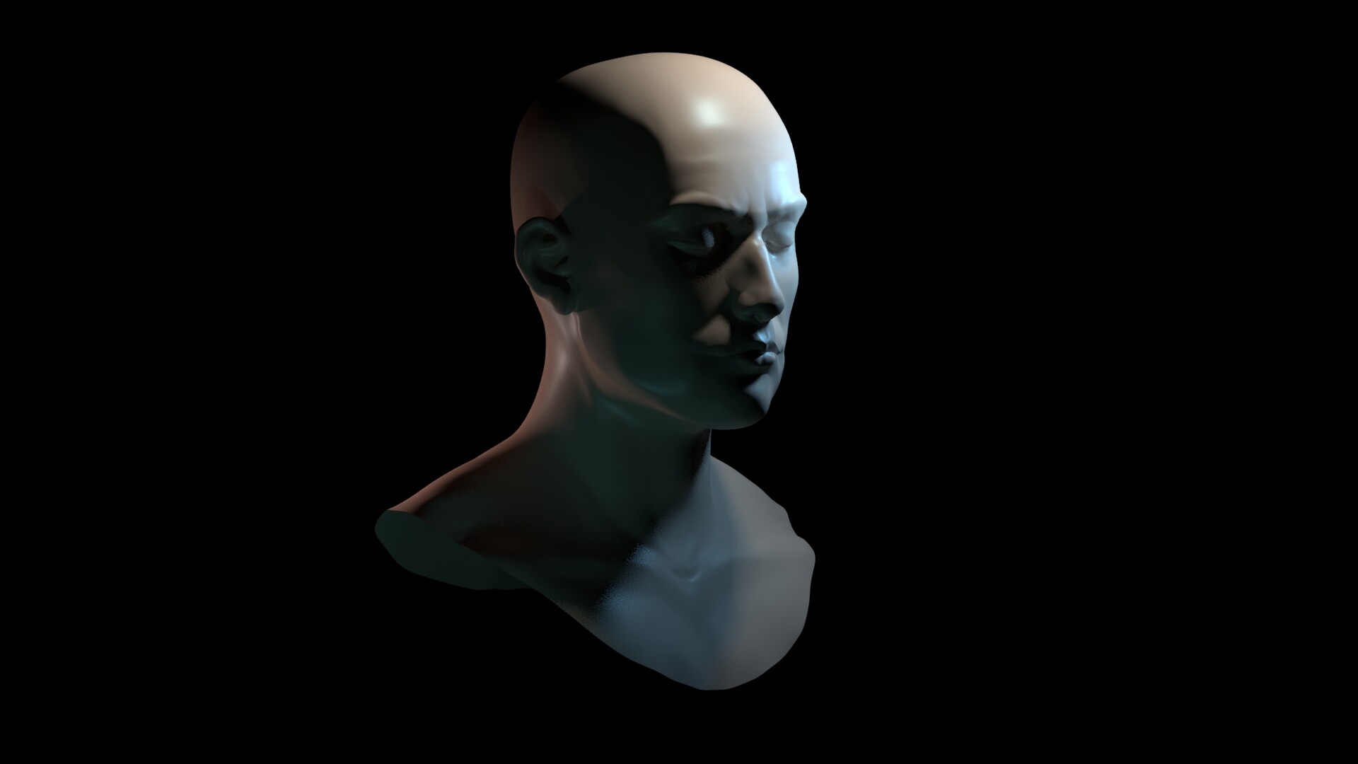 Artstation - Mudbox Male Head