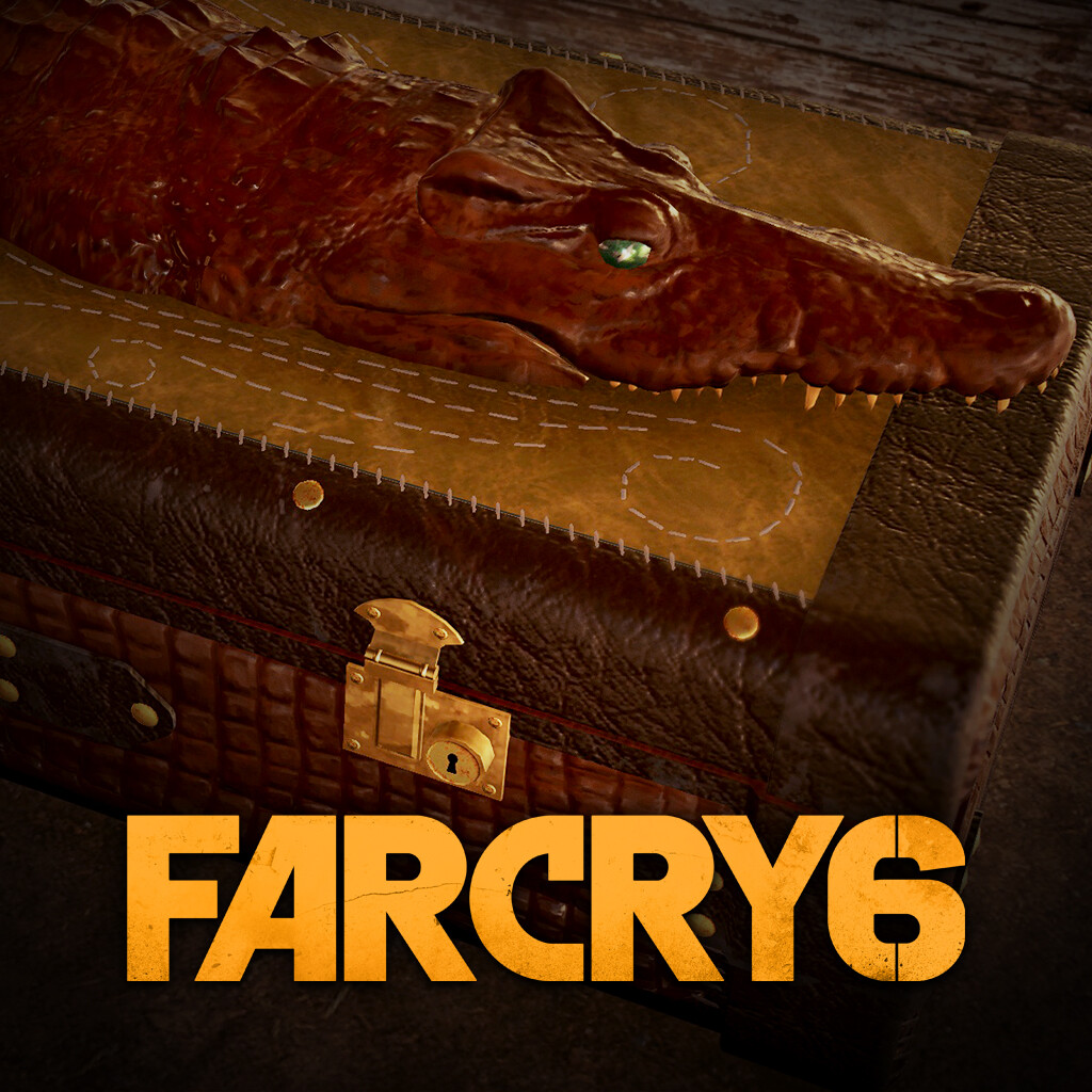 ArtStation Far Cry 6: Crocodile Weapon Case