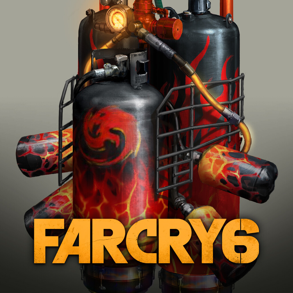 ArtStation Far Cry 6. Backpacks
