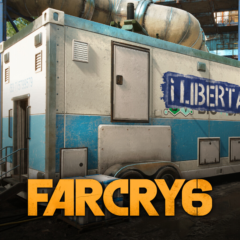 ArtStation - Far Cry 6 : Medical Mobile Trailer