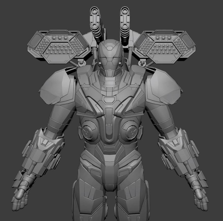 ArtStation Iron patriot Mark II