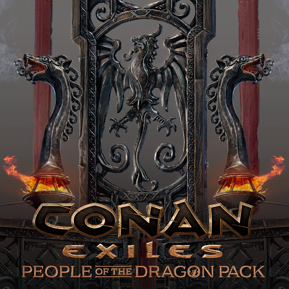 ArtStation CONAN EXILES People of the Dragon Assets