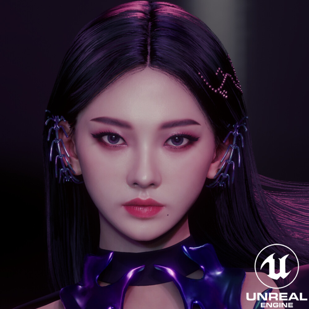 ArtStation - aespa - KARINA Real Time 3D FanArt (UNREAL)