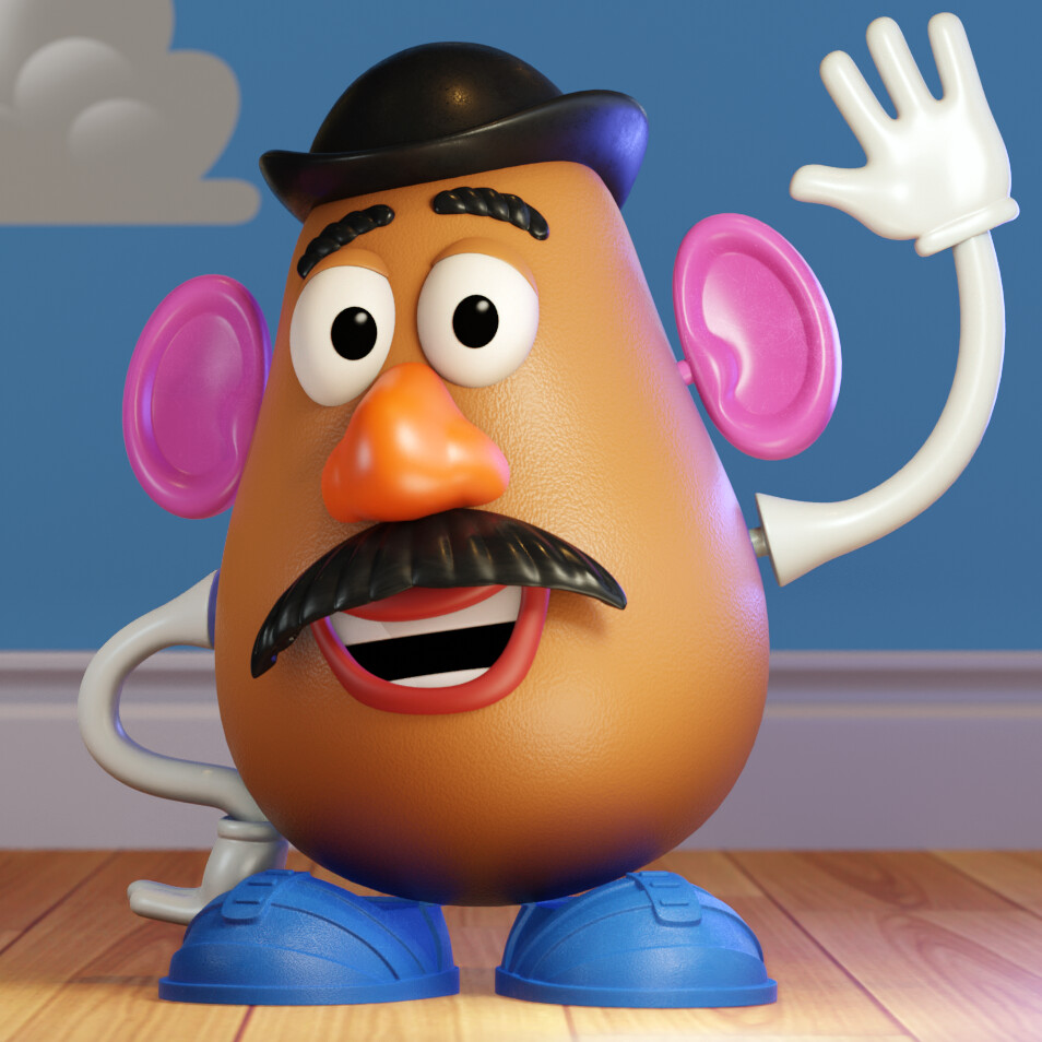 mr potato cartoon