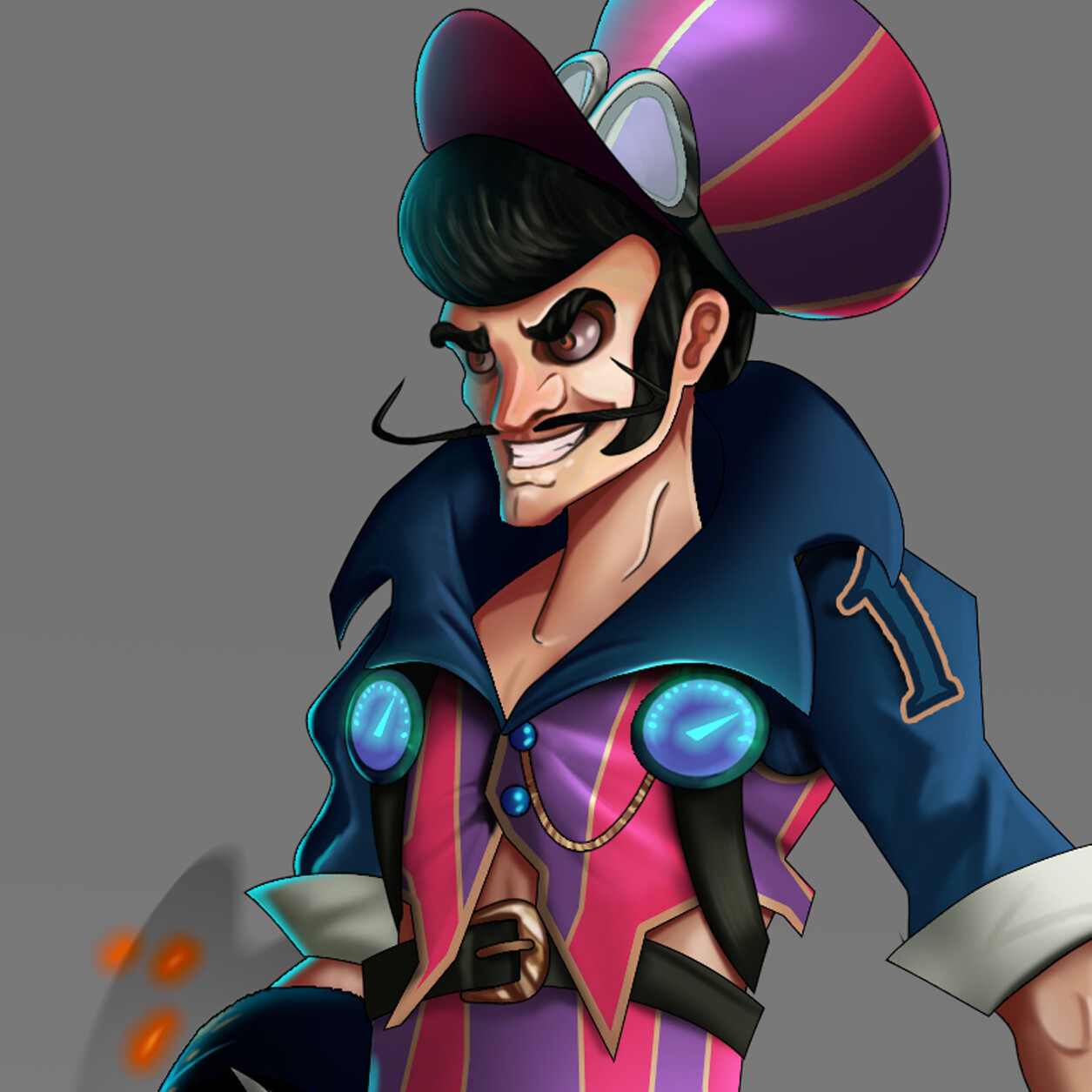 ArtStation - Dastardly Junkrat Fanart Skin