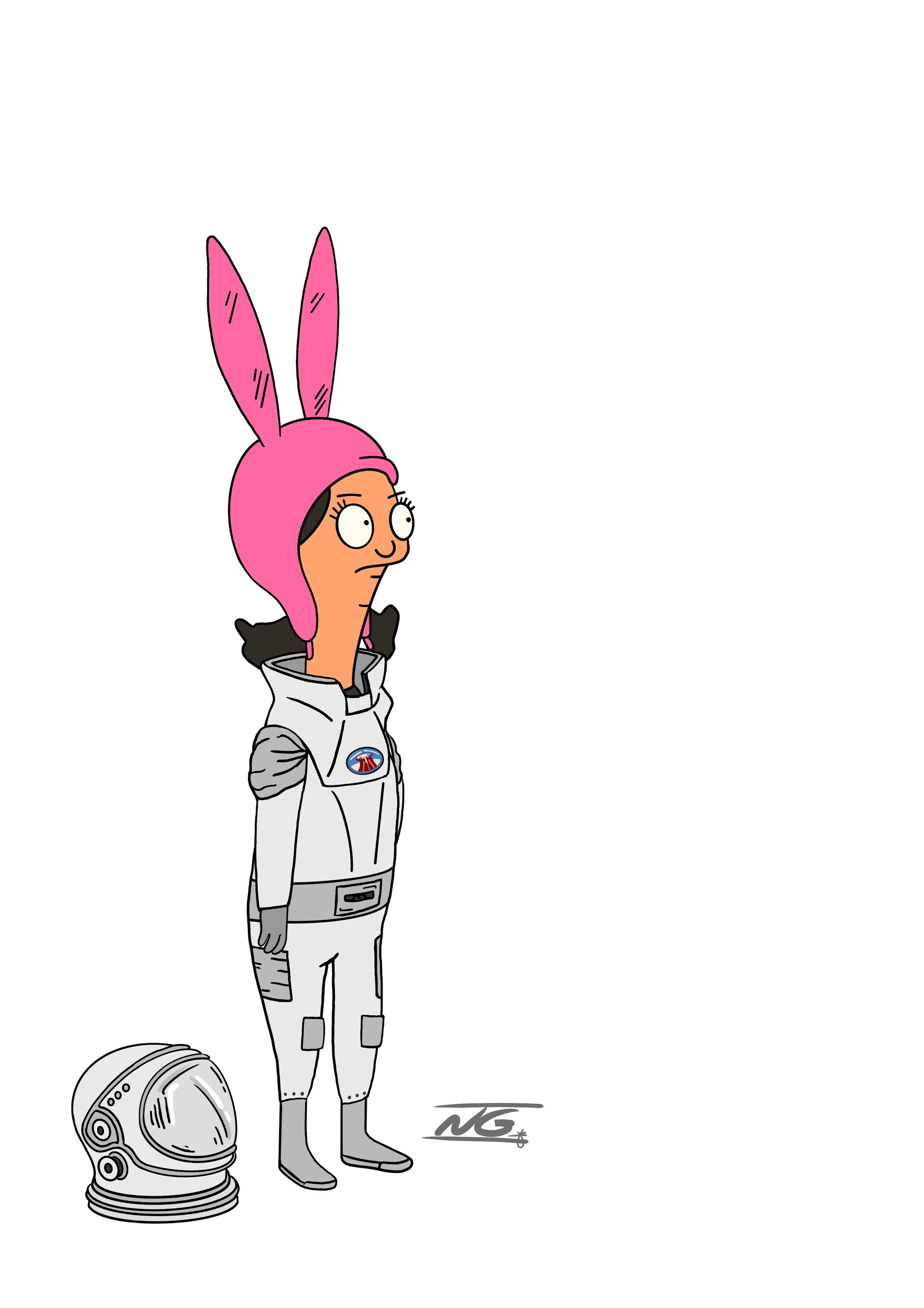 ArtStation - Modern Louise Belcher