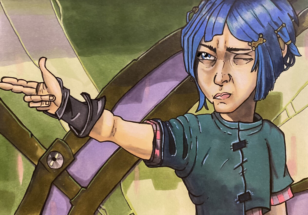 ArtStation - Arcane - Powder - League Of Legends