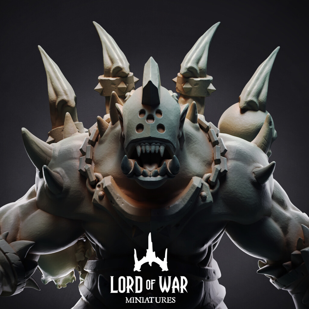 ArtStation - Orc War banner - Lord of War Miniatures