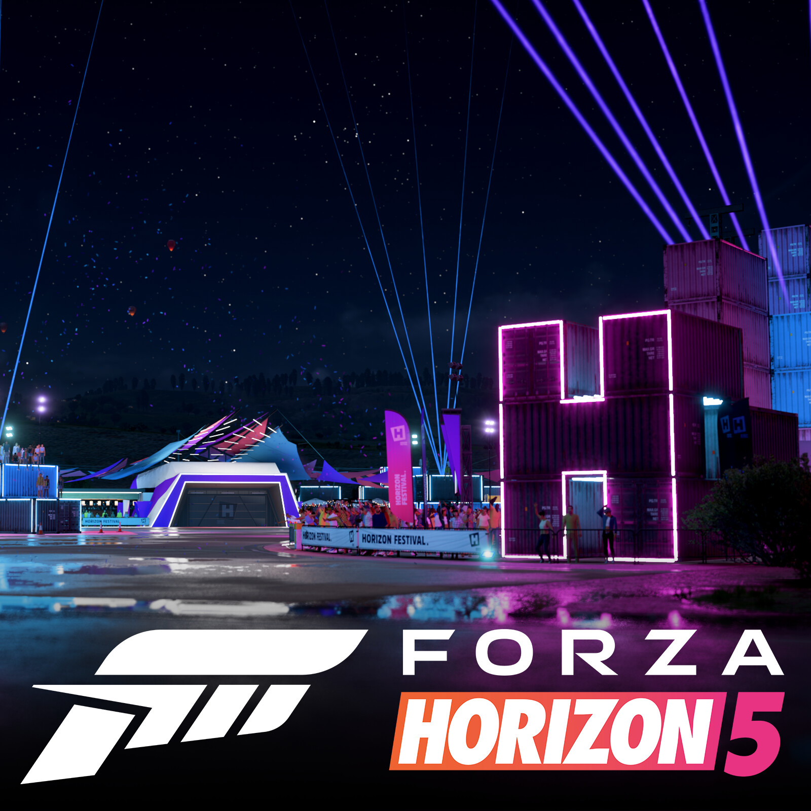 ArtStation Forza Horizon 5 Night Lighting