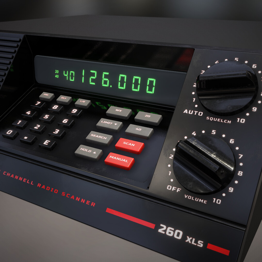 ArtStation - Radio Scanner