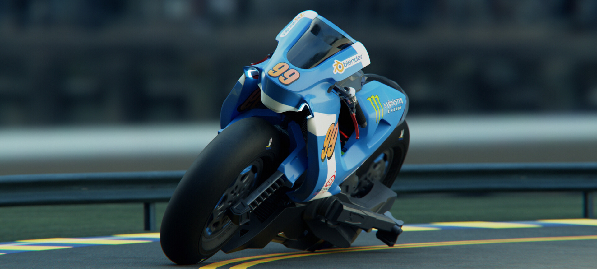 ArtStation Blender Bike