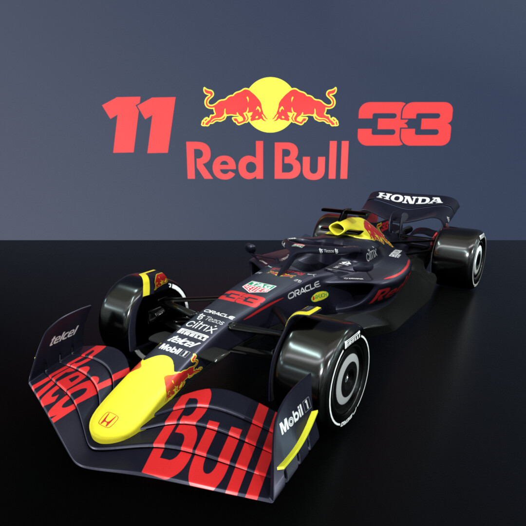 ArtStation - F1 2022 - Red Bull concept