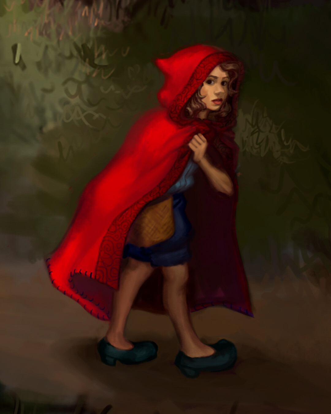 ArtStation - Little Red Riding Hood