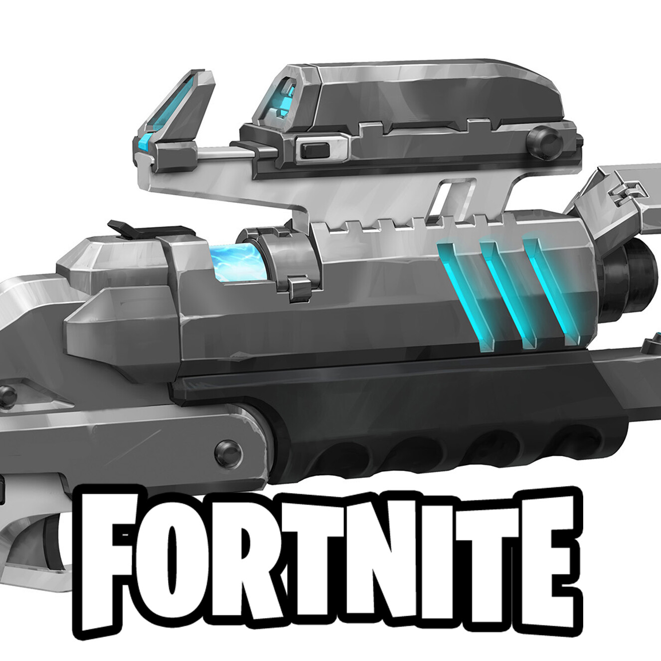 ArtStation Fortnite Rail Gun Concept